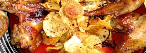 куриные крылышки по-шанхайски и острая картошка. Шаг 7