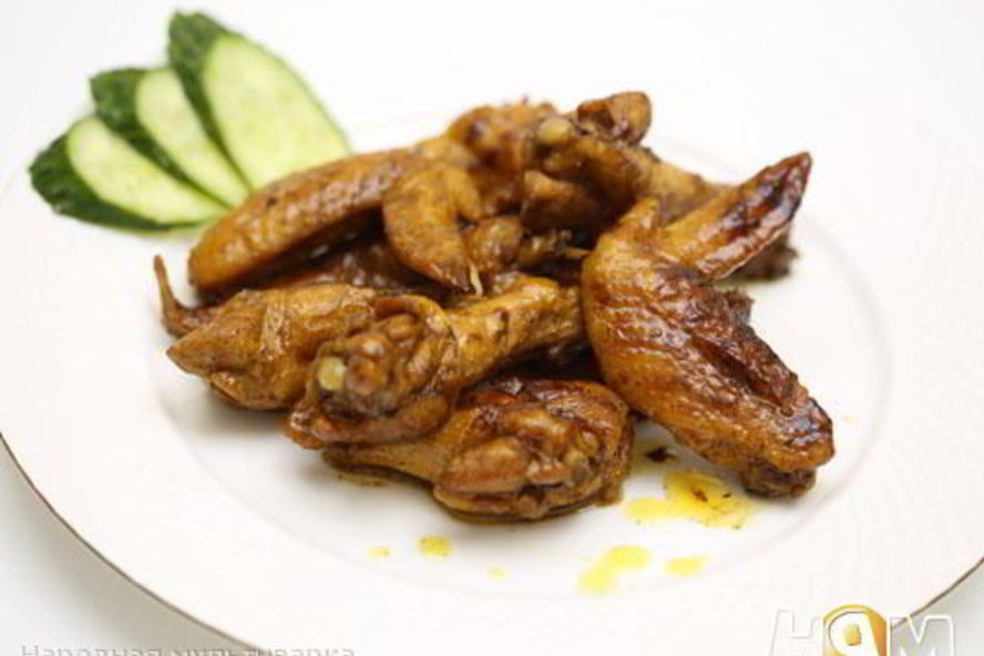 Рецепт куриных крылышек с колой по-китайски в мультиварке