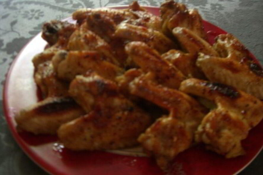 Рецепт куриных крылышек в медовома соусе