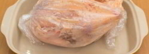 курица, фаршированная картофелем. Шаг 8