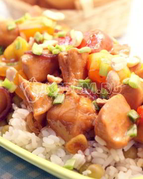 Курица по-сычуаньски