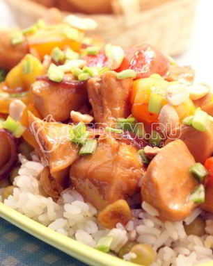 Курица по-сычуаньски