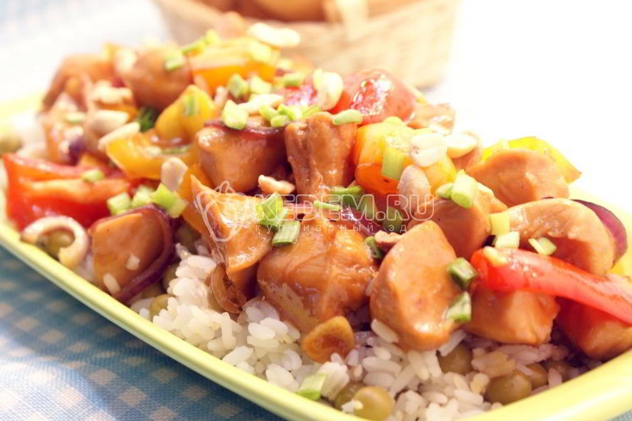 Рецепт курицы по-сычуаньски