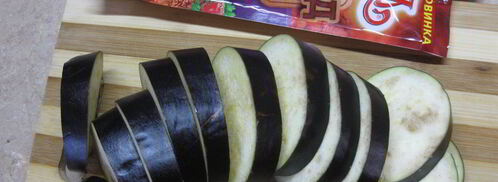 курица с баклажанами под чесночным маринадом. Шаг 3