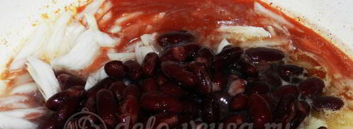 курица с фасолью. Шаг 7