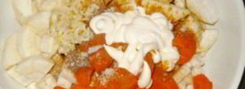 курица с картошкой и овощами. Шаг 5