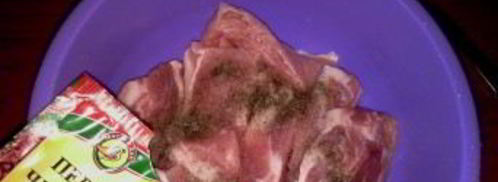 мясо в рукаве в мультиварке. Шаг 2