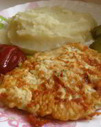 Отбивные куриные с сыром в кляре