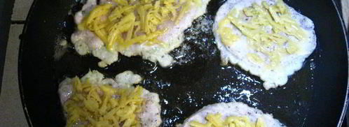 отбивные куриные с сыром в кляре. Шаг 15