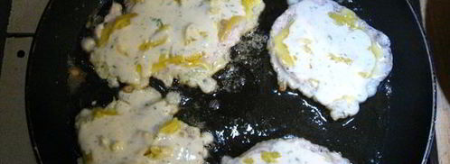 отбивные куриные с сыром в кляре. Шаг 16