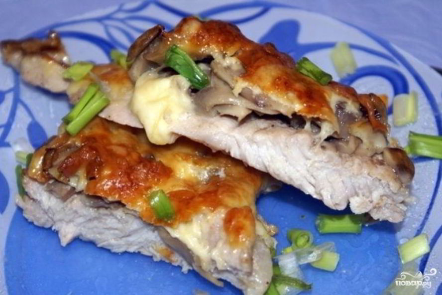 Рецепт пряных свиных отбивных