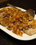 Свинина с абрикосами