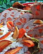 Свинина с морковкой к рису