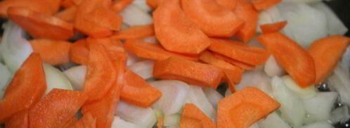 свинина тушеная с овощами. Шаг 2