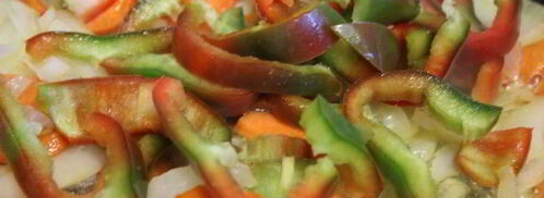 свинина тушеная с овощами. Шаг 3