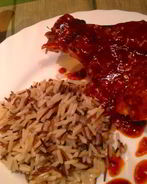 Свинина в кисло-сладком соусе в духовке