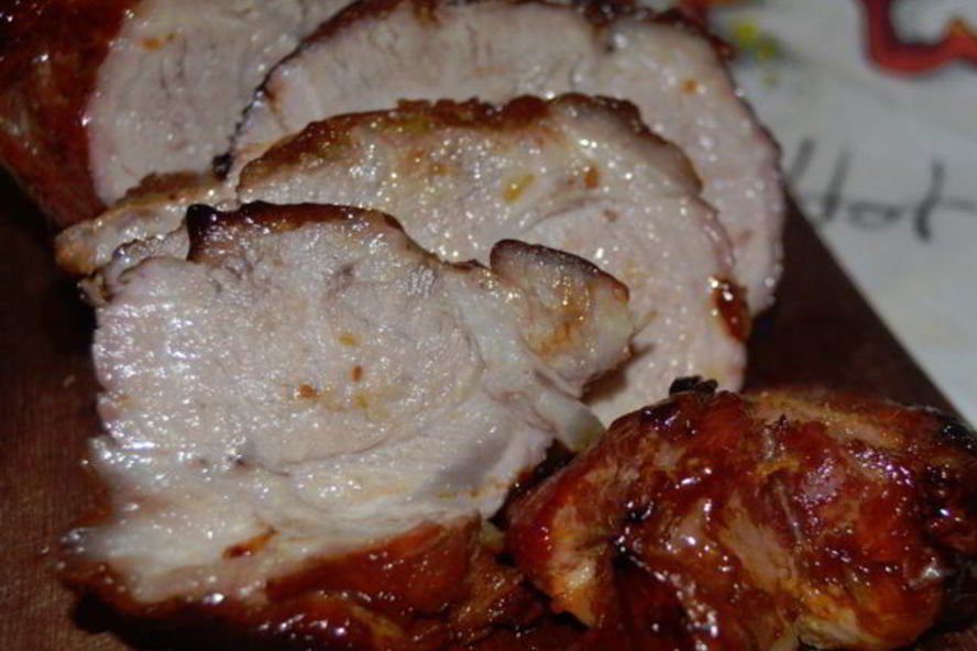 Рецепт свинины в медово-апельсиновой глазури