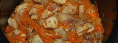 свинина в мультиварке-скороварке. Шаг 4