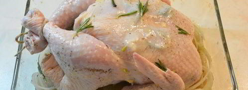 цыпленок с чесноком и травами. Шаг 3