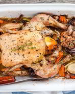 Цыпленок с травами