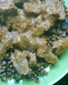 Тушеная баранина в мультиварке