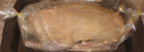 утка, фаршированная айвой. Шаг 4