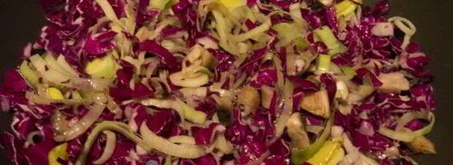 утка с печенью и капустой. Шаг 7