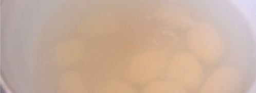 ньокки из творога с черничным соусом и сливками. Шаг 8