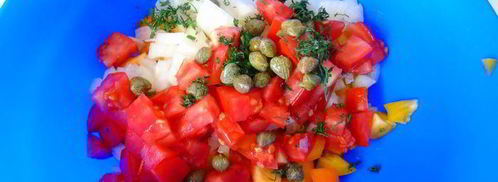 баклажаны лето на тарелке. Шаг 5