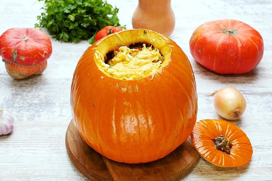 Рецепт фаршированной тыквы