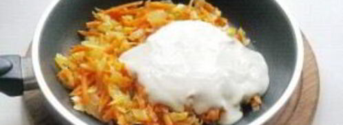 фаршированный перец в сметанном соусе. Шаг 6