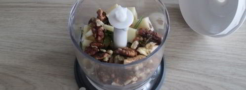 кабачки — цукини с сыром, орехами и розмарином. Шаг 6