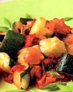 Кабачки тушеные с чесноком