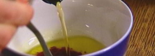 кускус с фасолью, гранатом и сладким перцем. Шаг 8