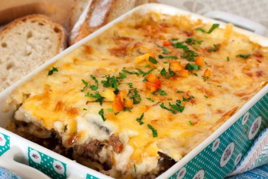 Рецепт мусаки под соусом бешамель