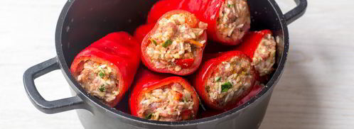 перец, фаршированный бараниной. Шаг 5