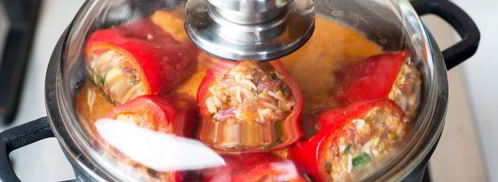 перец, фаршированный бараниной. Шаг 8