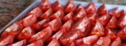 помидоры, сушеные в духовке. Шаг 3