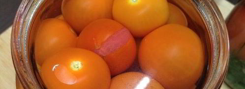 помидоры в маринаде хони-блюз. Шаг 3