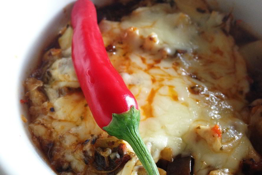 Рецепт пряных овощей, запеченных под сыром