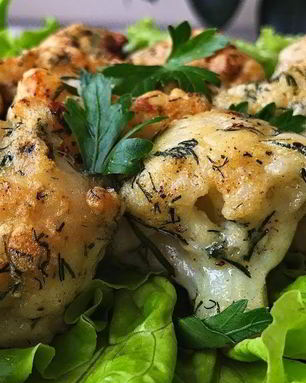 Цветная капуста в нежном кляре