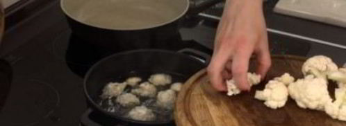 цветная капуста в нежном кляре. Шаг 2