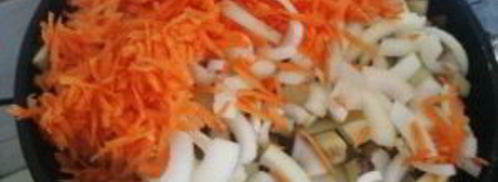 тушеная картошка с овощами. Шаг 3