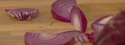 тушеная савойская капуста с радиккио и клюквой. Шаг 2