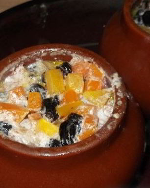 Тыква в горшочке в духовке