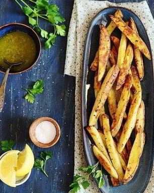 Запеченный картофель по-гречески