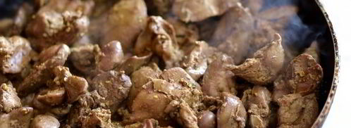 barilla tagliatelle bolognesi с куриной печенью. Шаг 4