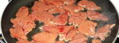 говяжья печень с луком. Шаг 4