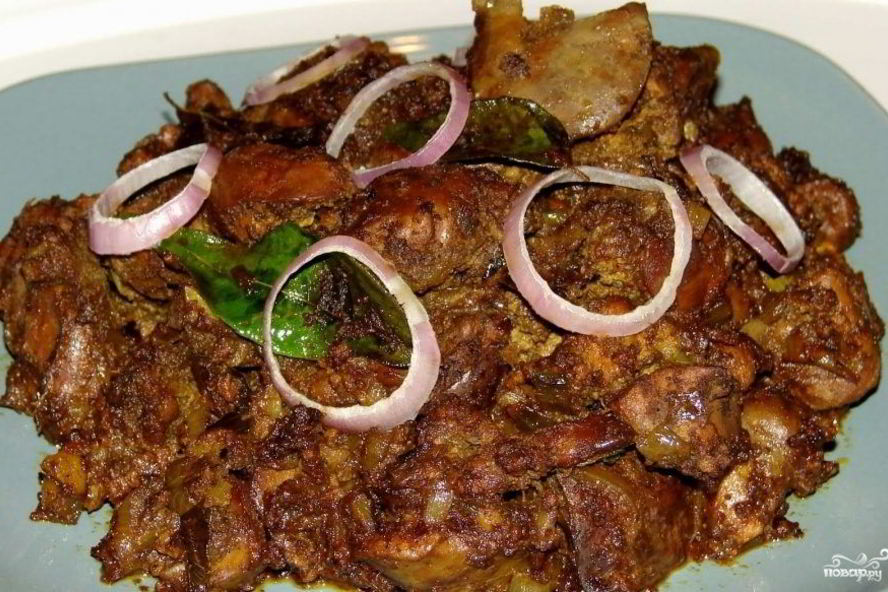 Рецепт куриной печени в мультиварке