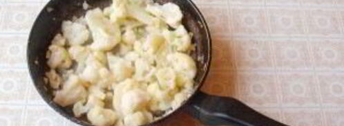 нежная печень с цветной капустой. Шаг 3